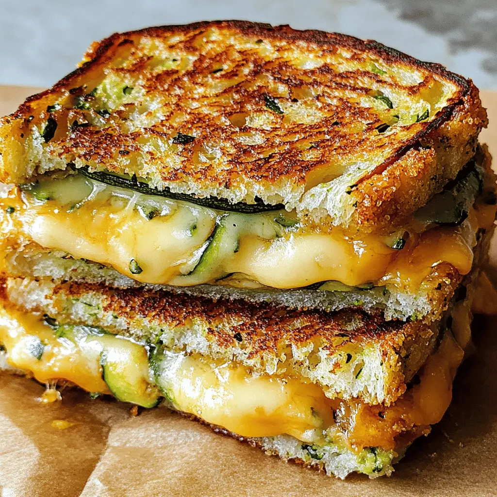 Looking for a fresh twist on a classic favorite? This Zucchini Grilled Cheese is packed with gooey cheese and deliciously grilled zucchini for a flavorful bite! Perfect for a quick lunch or a snack, this recipe is a must-try for cheese lovers and veggie enthusiasts alike. Don’t forget to save this pin for your next cooking adventure!
